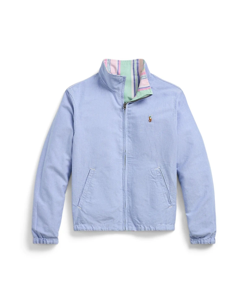 Polo Ralph Lauren Big Boys Reversible Oxford Jacket