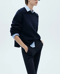 Mango Women's Crop Skinny Pants