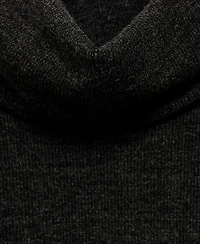 Mango Women's Draped Roll Neck Dress