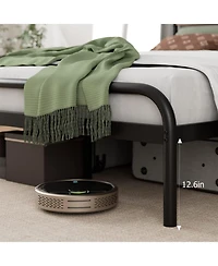 gaomon Queen Size Bed Frame with Wooden Headboard, Platform Bed Frame