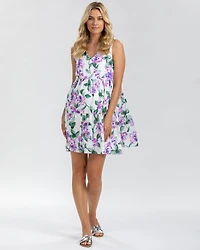Pietro Brunelli Maternity Floral Printed Sleeveless Melody Dress