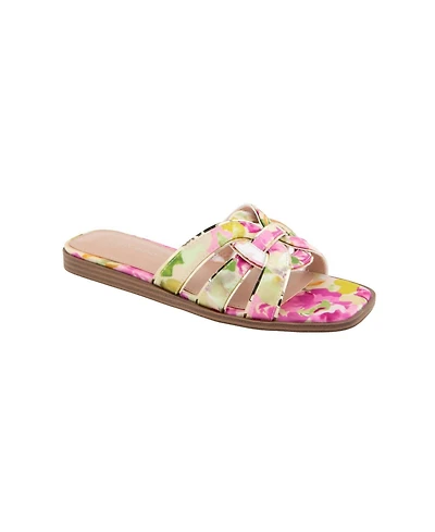 BCBGeneration Women's Meltem Slide Flat Sandals