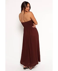 Petal and Pup Women's Kayt Strapless Dress - Butter Yellow