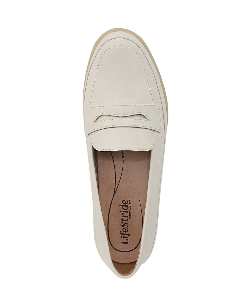 LifeStride Women's Malta Round Toe Penny Loafers