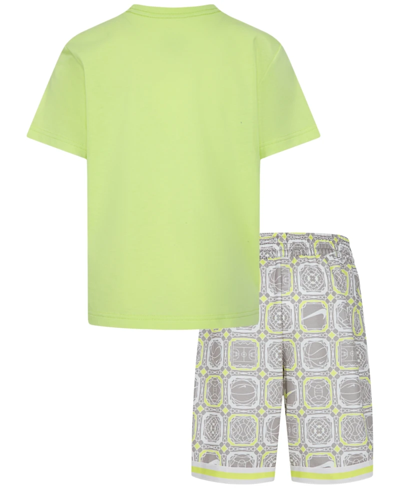 Nike Toddler Boys Dri-fit Dna T-Shirt & Shorts Set