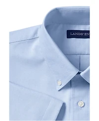 Lands' End Men's Short Sleeve Oxford Dress Shirt