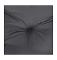 Chair Cushions 4 pcs Anthracite 15.7"x15.7"x2.8" Oxford Fabric