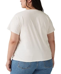 Levi's Plus Perfect Cotton Logo Short-Sleeve T-Shirt