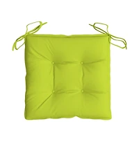 Chair Cushions 4 pcs Bright Green 19.7"x19.7"x2.8" Oxford Fabric