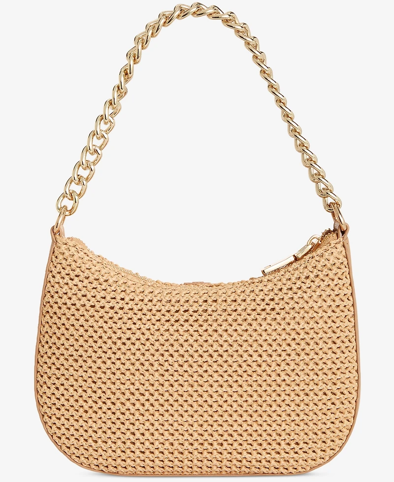 I.n.c. International Concepts Quynn Small Straw Crossbody, Exclusively at Macy's