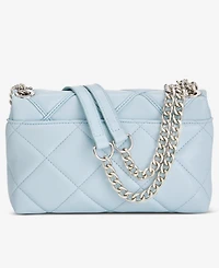 I.n.c. International Concepts Ajae Small Flap Diamond Overlay Crossbody, Exclusively at Macy's