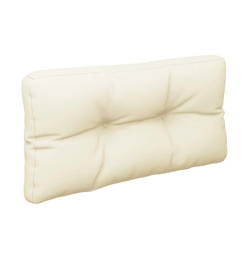 Pallet Cushion Cream 27.6"x15.7"x4.7" Fabric