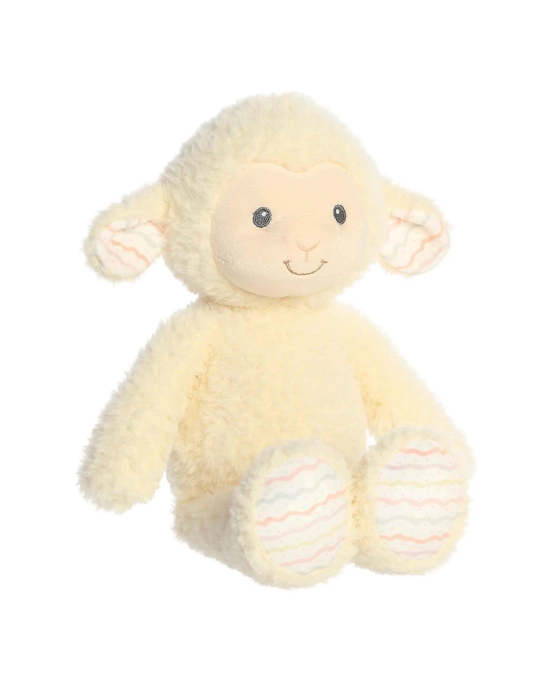 ebba Large Lovelee Lamb Cuddlers Adorable Baby Plush Toy White 15"