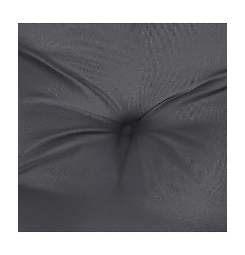 vidaXL Garden Bench Cushion Anthracite 39.4"x19.7"x2.8" Oxford Fabric