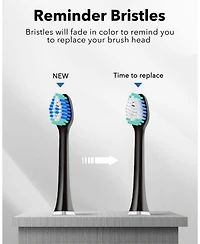 Sonic Toothbrush & Replacement Heads Bundle