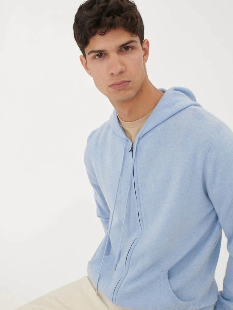 Gobi Cashmere Men's Zip Hoodie