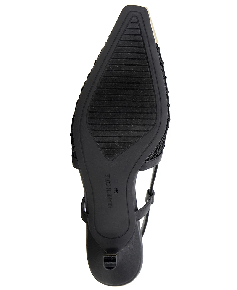 Kenneth Cole New York Women's Maxine Metal Toe Pumps