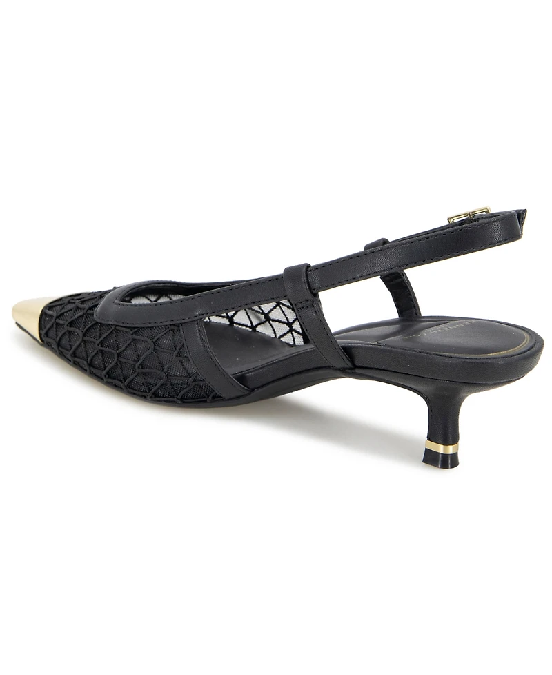 Kenneth Cole New York Women's Maxine Metal Toe Pumps