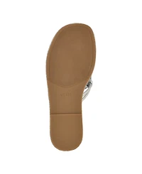 Guess Women's Saima G Cutout Rhinestone Flat Sandals
