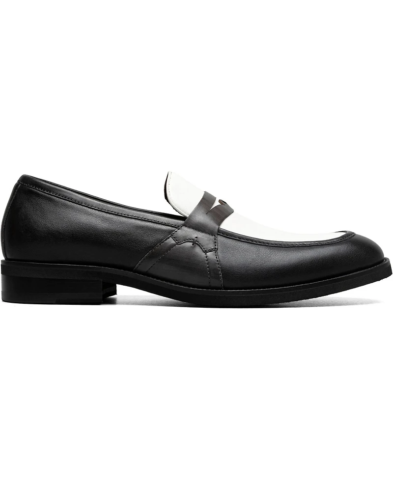 Stacy Adams Men's Prichard Moc Toe Penny Slip On Loafer