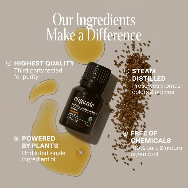 Organic Carrot Seed Essential Oil