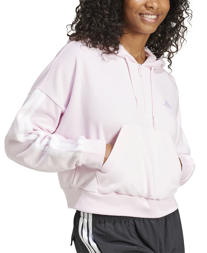 adidas Women's The Essentials Relaxed Hooded Track Jacket