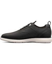 Stacy Adams Men's Everidge Plain Toe Elastic Lace Shoe