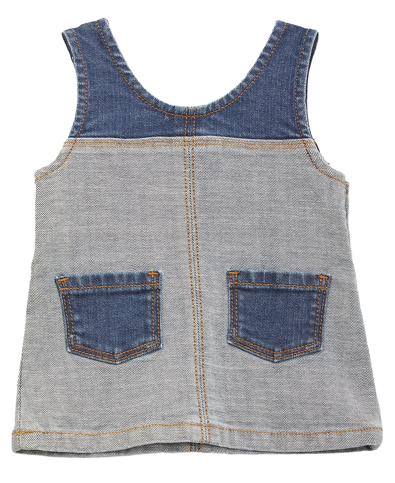 Guess Baby Girl 2-Piece Jersey Bodysuit and Denim Skirtall