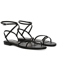 Sam Edelman Women's Elina Ankle-Strap Flat Sandals