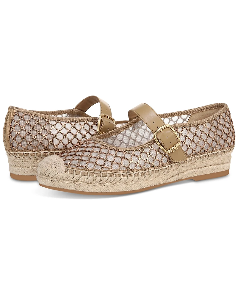 Sam Edelman Women's Mackie Mary Jane Espadrille Flats