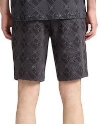 Puma Men's Essential Logomania Allover Print Shorts
