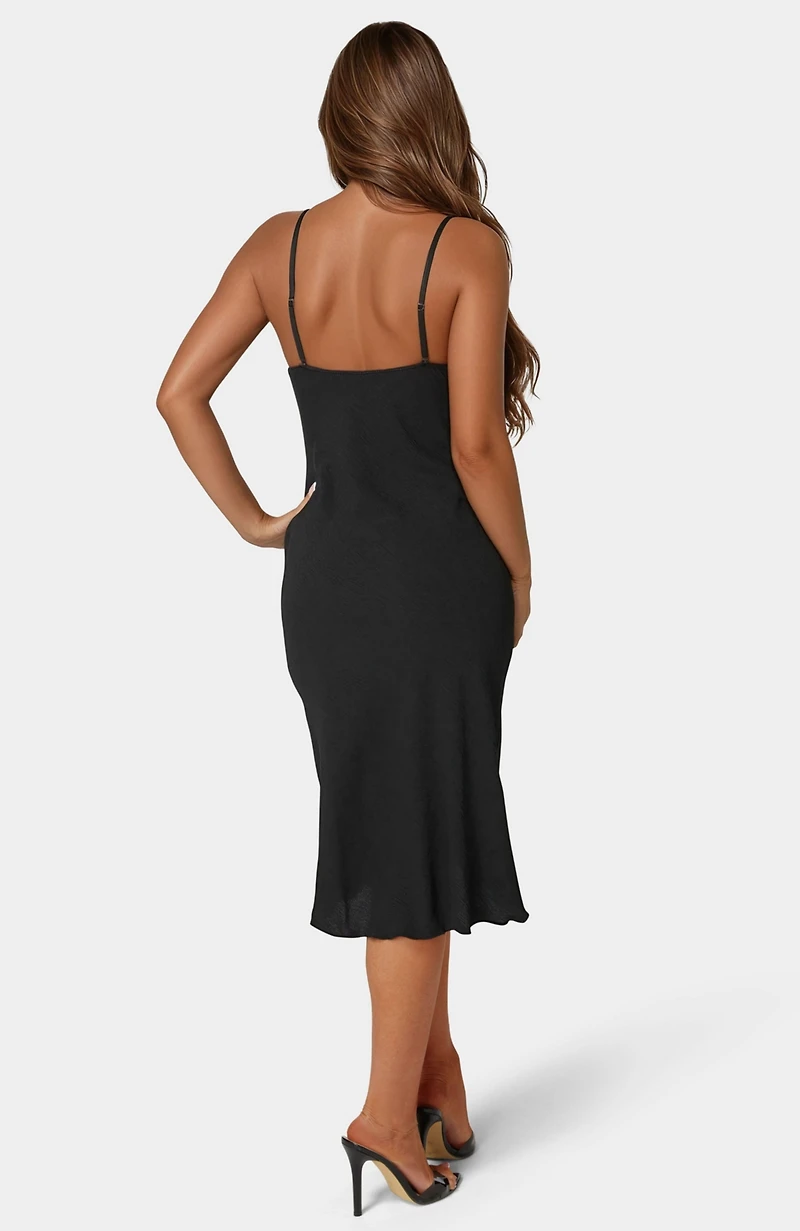 Bebe Women's Slip Midi Dress