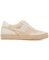 Dolce Vita Women's Notice Beaded Lace-Up Low-Profile Espadrille Sneakers