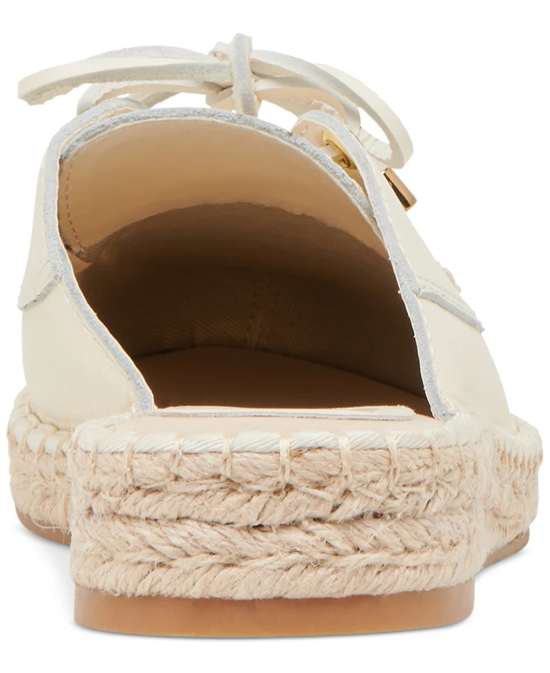 Dolce Vita Women's Hatie Bow Espadrille Boat Slide Mules