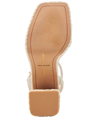Dolce Vita Women's Agnes Pearl Beaded Platform Dress Sandals