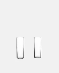 Orrefors Geometry Shot Glass, Set of 2