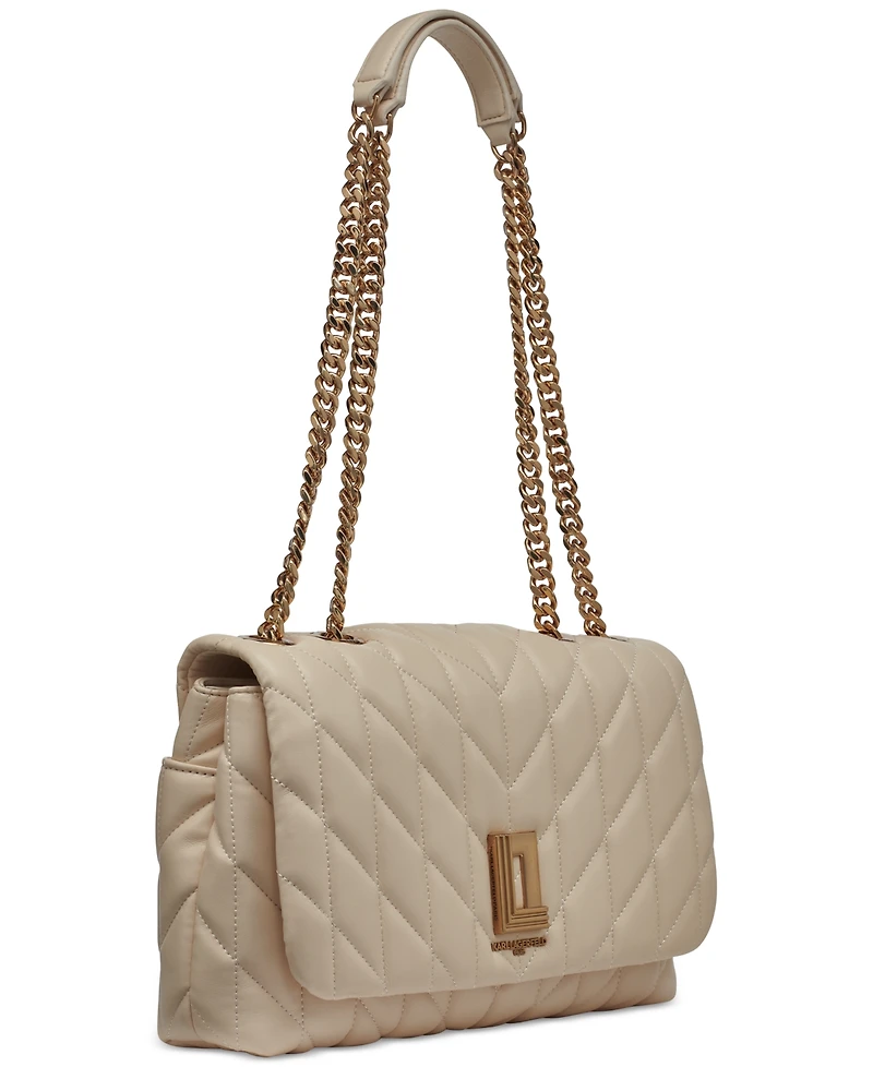 Karl Lagerfeld Paris Lafayette Small Shoulder Handbag