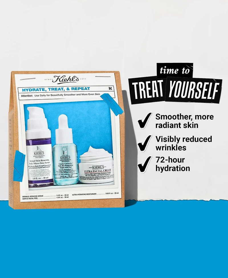 Kiehl's Since 1851 3-Pc. Hydrate, Treat & Repeat Skincare Set