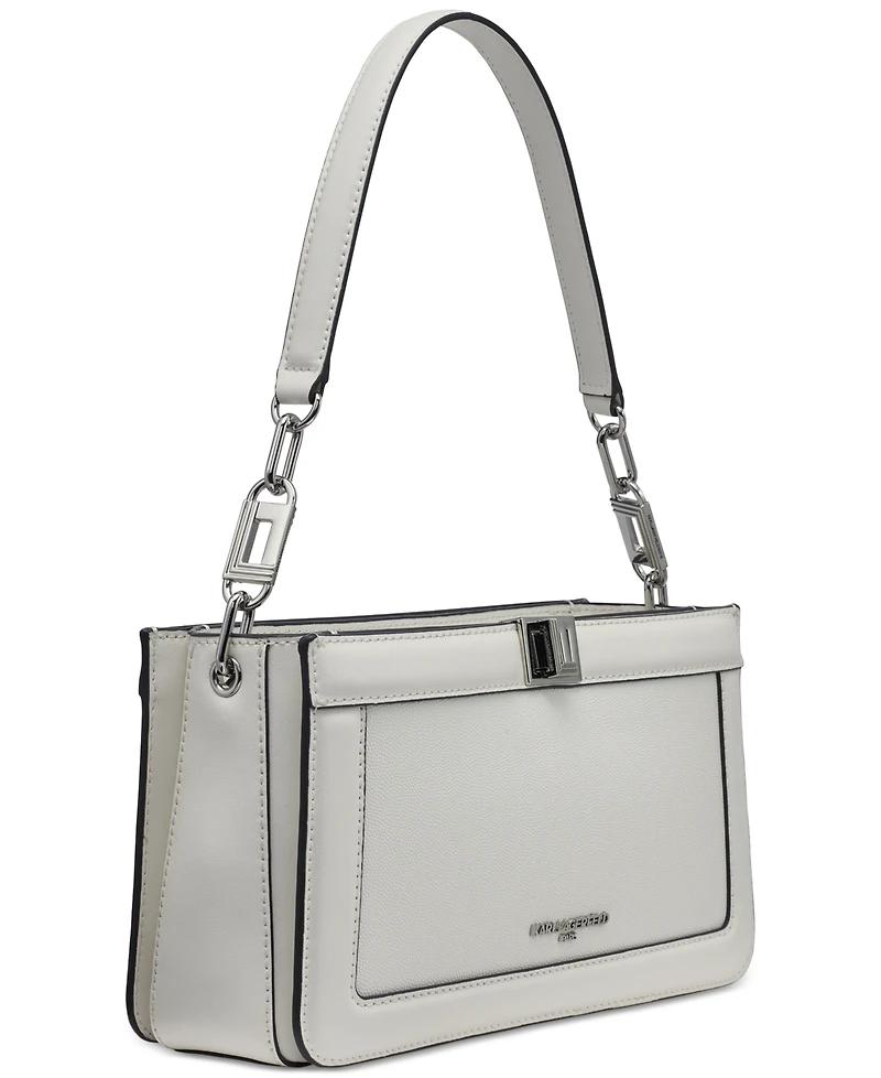 Karl Lagerfeld Paris Ivette Leather Shoulder