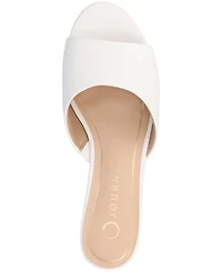 Journee Collection Women's Jeylah Kitten Heel Dress Sandals