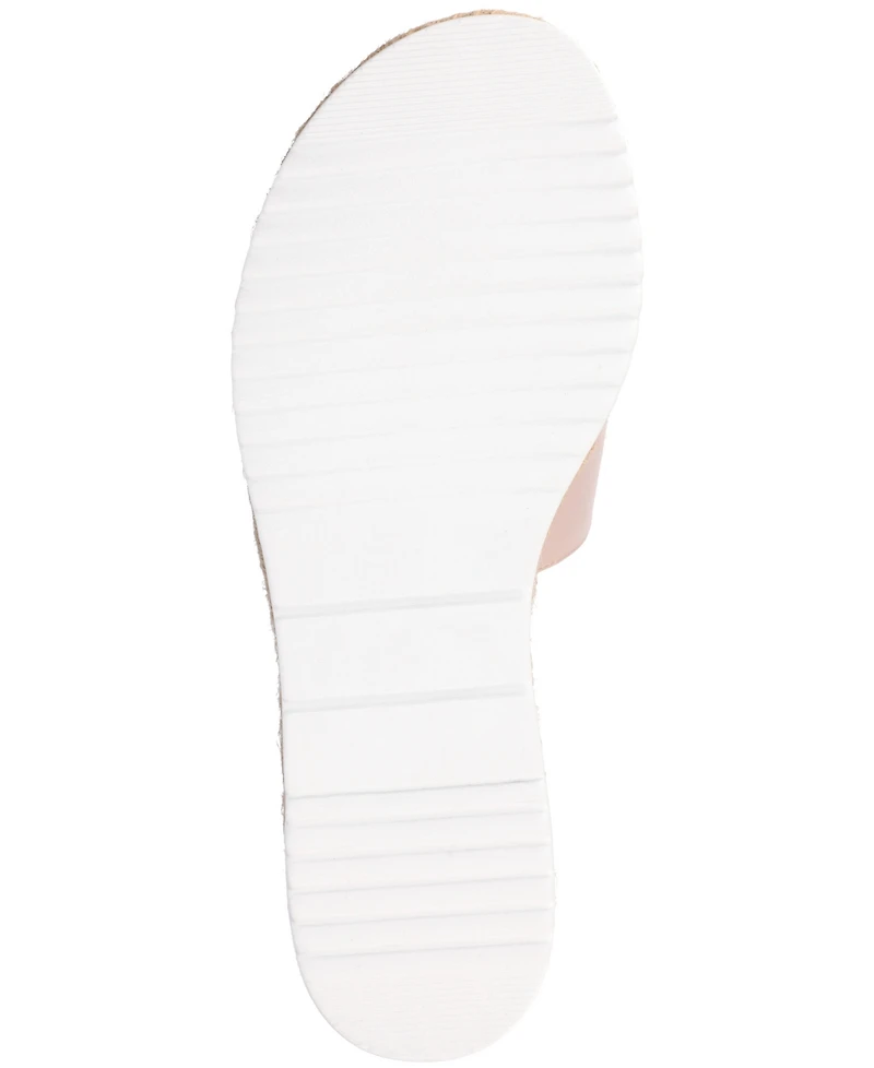 Journee Collection Women's Rosey Espadrille Platform Wedge Sandals