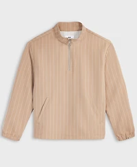 Mode of One Men's Pinstripe 1/4-Zip Track Jacket, Exclusively at Macy's