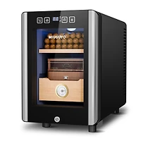16L Electric Cigar Humidors, Cigar Humidor for 100 Cigars, Cooling, Heating Temperature Control System