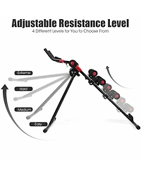 Abdominal Workout Equipment with Lcd Monitor for Home Gym