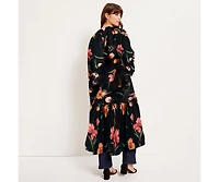 June + Vie Women's Reversible Printed Duster