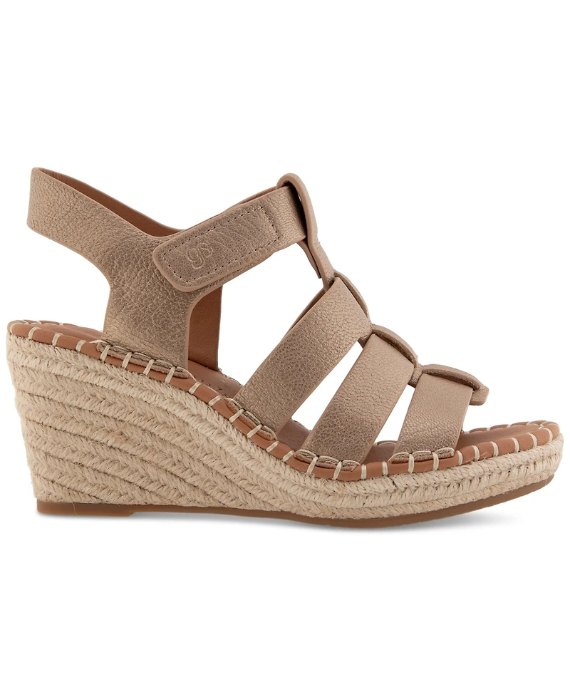 Gentle Souls Women's Capelin Wedge Sandals