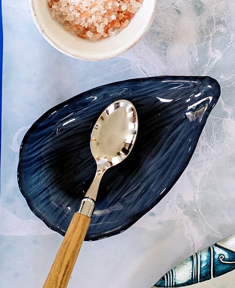 Vietri Isola Clam Shell Small Plate
