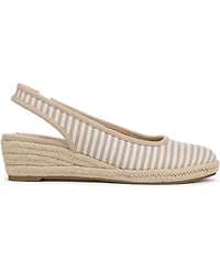 LifeStride Women's Kayden Slingback Wedge Espadrilles