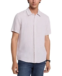 Michael Kors Men's Slim-Fit Yarn-Dyed Linen Shirt