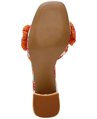 Betsey Johnson Women's Dietrich Block-Heel Dress Mules